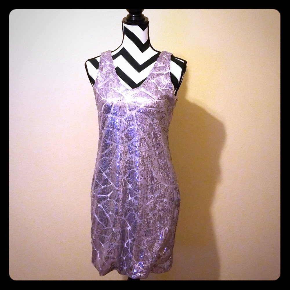 Nwt Gianni Bini Sequin Shift Dress